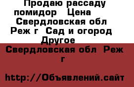 Продаю рассаду помидор › Цена ­ 25 - Свердловская обл., Реж г. Сад и огород » Другое   . Свердловская обл.,Реж г.